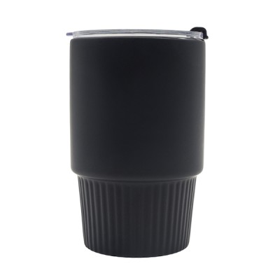 Kubek ceramiczny Azzurro 440 ml, czarny