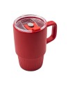 Kubek ceramiczny Azzurro 440 ml, czarny