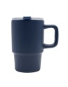 Kubek ceramiczny Azzurro 440 ml, czarny