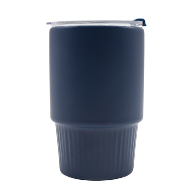 Kubek ceramiczny Azzurro 440 ml, czarny