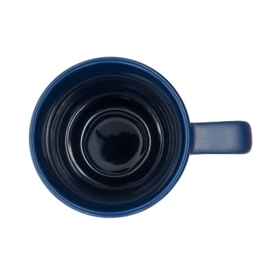 Kubek ceramiczny Azzurro 440 ml, czarny