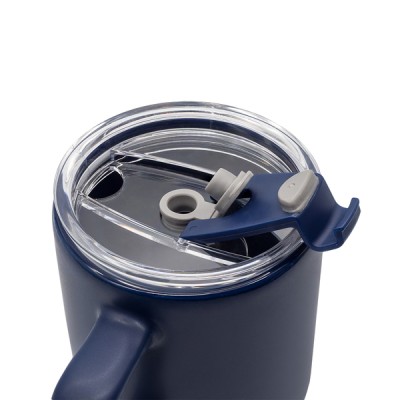 Kubek ceramiczny Azzurro 440 ml, czarny