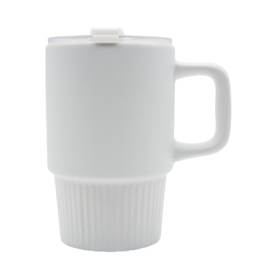 Kubek ceramiczny Azzurro 440 ml, czarny