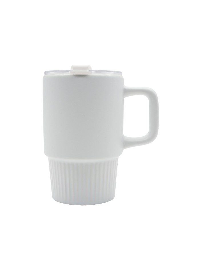 Kubek ceramiczny Azzurro 440 ml, czarny