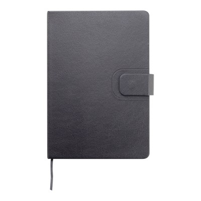 Zestaw upominkowy z kablem USB 2w1 Davos, czarny