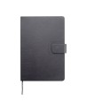 Zestaw upominkowy z kablem USB 2w1 Davos, czarny