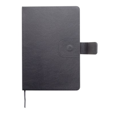 Zestaw upominkowy z kablem USB 2w1 Davos, czarny