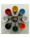 Kubek ceramiczny Esla 345 ml, ciemny zielony