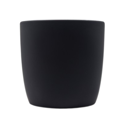 Kubek ceramiczny Esla 345 ml, ciemny zielony