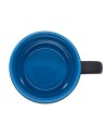 Kubek ceramiczny Esla 345 ml, ciemny zielony