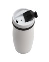 Kubek termiczny Viki 390 ml, czarny/biały