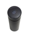 Kubek termiczny z termometrem Falco 420 ml, czarny