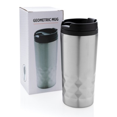 Geometryczny kubek podróżny 300 ml