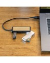 Hub USB, plastik z recyklingu