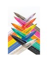 Geometryczny długopis z PC z recyklingu X3 Frosted