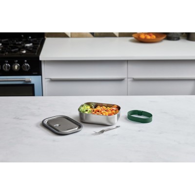 Duże pudełko śniadaniowe ze stali nierdzewnej Black+Blum