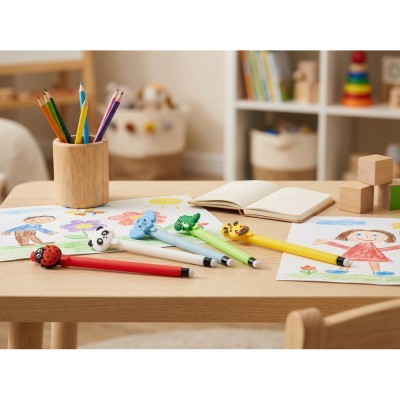 Długopis wymazywalny "zwierzątko" | Amalda