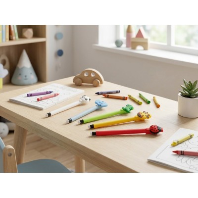 Długopis wymazywalny "zwierzątko" | Amalda