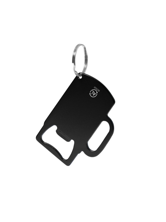 Brelok do kluczy, otwieracz do butelek z aluminium z recyklingu