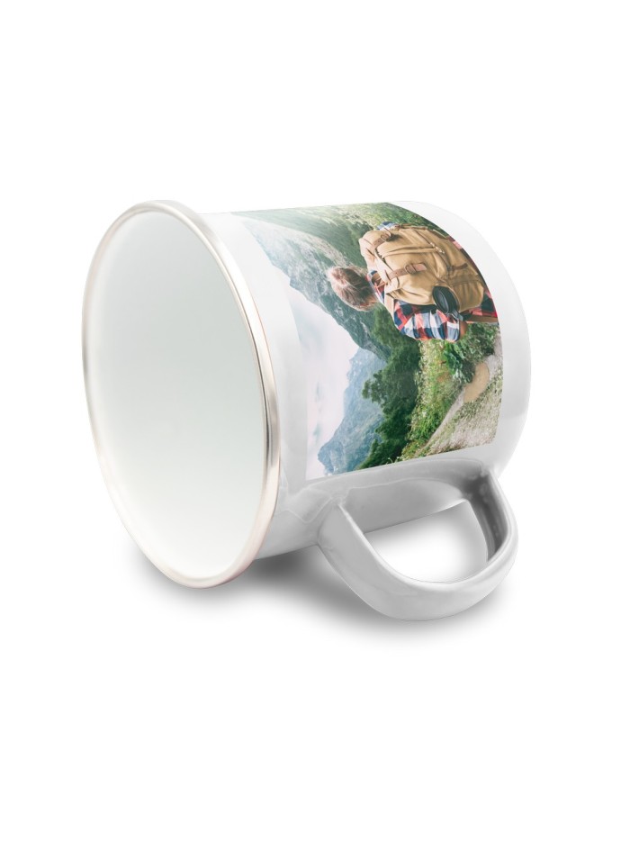 Emaliowany kubek 360 ml | Sandra