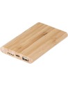 Bambusowy power bank 4000 mAh
