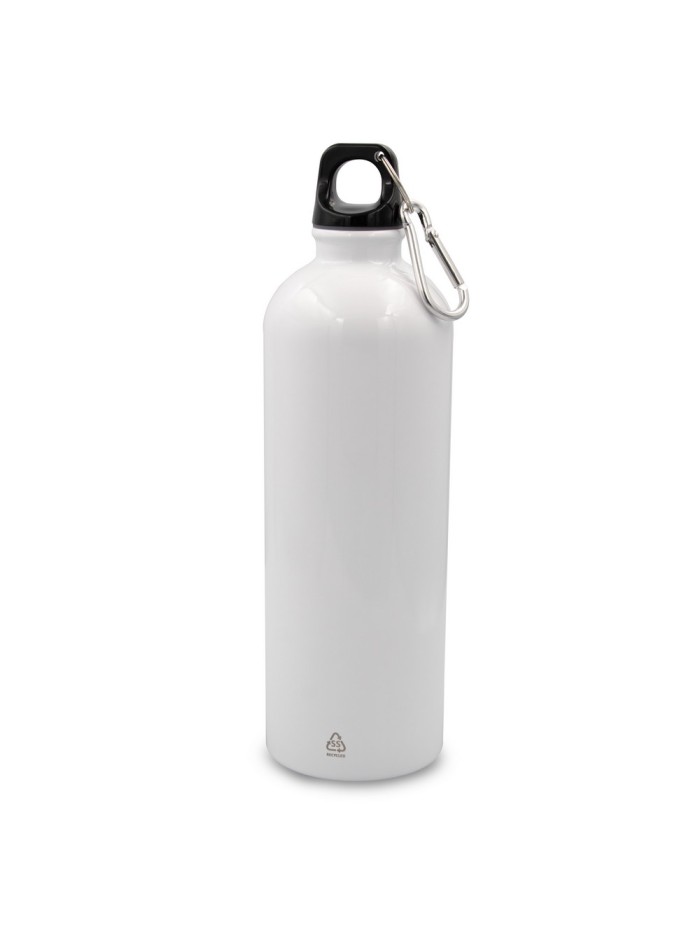 Butelka sportowa 750 ml z karabińczykiem | Laveriano