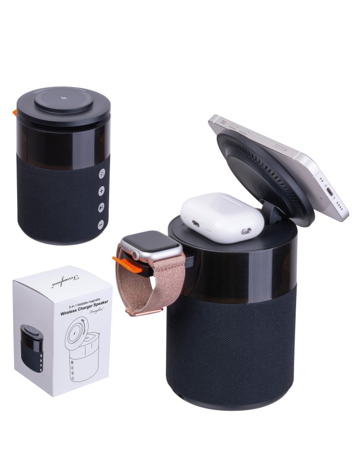 Głośnik bluetooth z ładowarką bezprzewodową Ferraghini RILEY