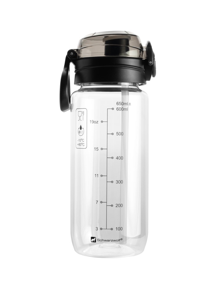 Butelka z tritanu 650 ml KARISIMBI Schwarzwolf