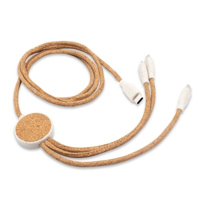 Korkowy kabel do ładowania B`RIGHT | Brent