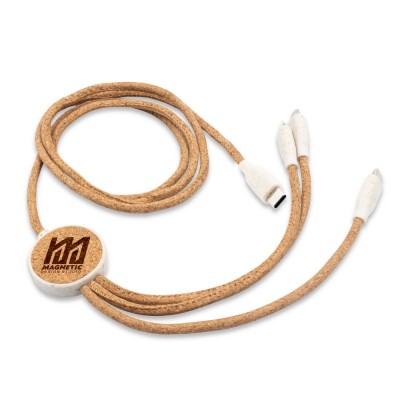 Korkowy kabel do ładowania B`RIGHT | Brent