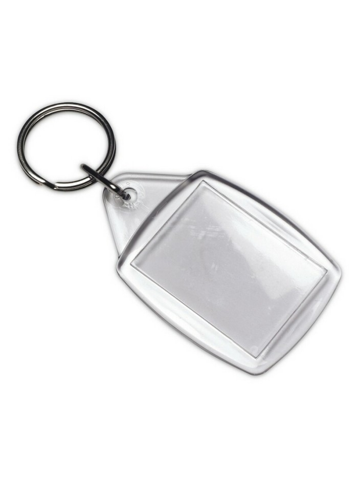 Brelok do kluczy z miejscem na karteczkę z logo