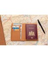 Korkowe etui na karty kredytowe i paszport, ochrona RFID