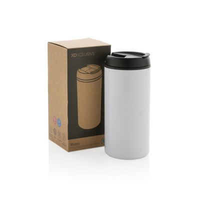 Kubek podróżny 330 ml Metro ze stali nierdzewnej z recyklingu