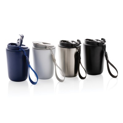 Kubek termiczny 380 ml Cuppa, stal nierdzewna z recyklingu