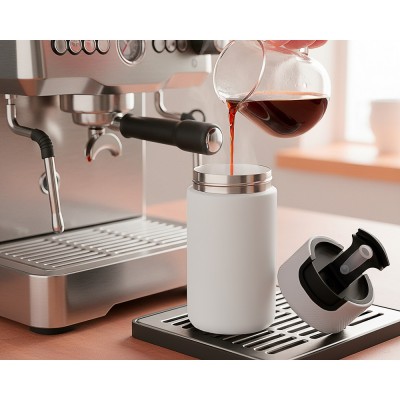 Kubek termiczny 400 ml Air Gifts z ceramiką | Nabila
