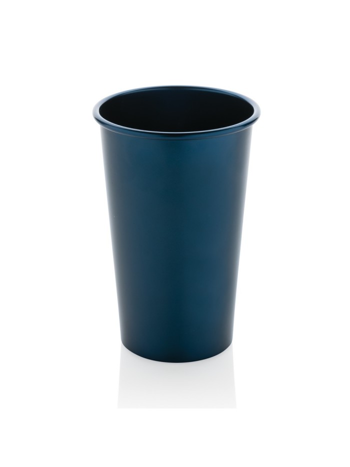 Lekki kubek podróżny 450 ml Alo, aluminium z recyklingu