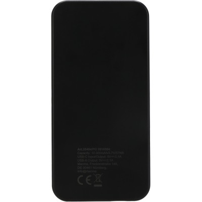 Power bank z ABS z recyklingu 10000 mAh PRESTON