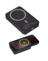 Power bank magnetyczny z ABS z recyklingu 10000 mAh DONNA