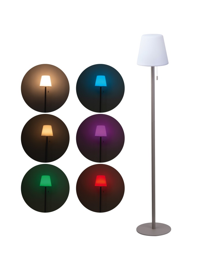 Lampa stojąca zmieniająca kolory BRIDGET