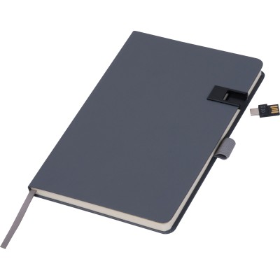 Notatnik A5 w linie z USB 16GB FRANCESCO