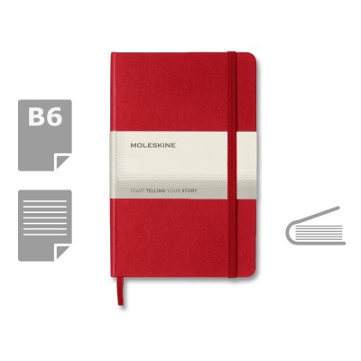 MOLESKINE Notatnik ok. B6
