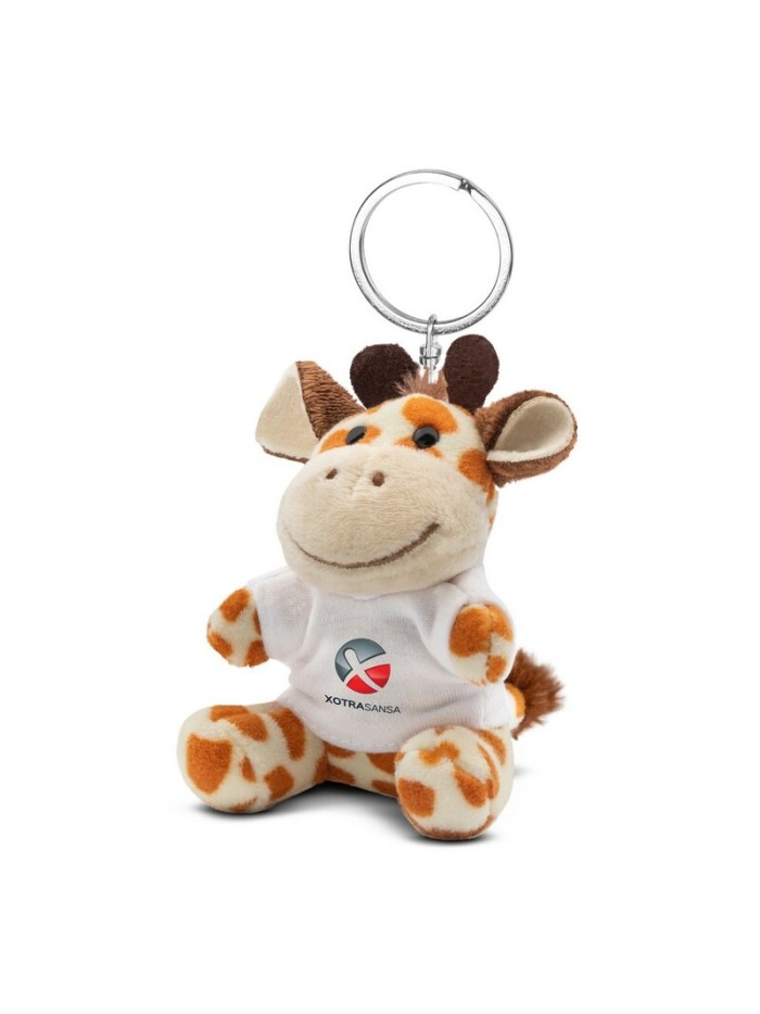Pluszowa żyrafa, brelok | Lizzy