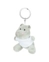 Pluszowy hipopotam, brelok | Patsy