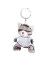 Pluszowy kot, brelok | Ollie
