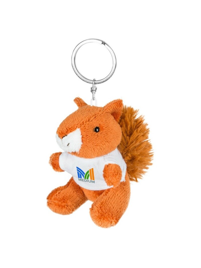Pluszowa wiewiórka, brelok | Ginny