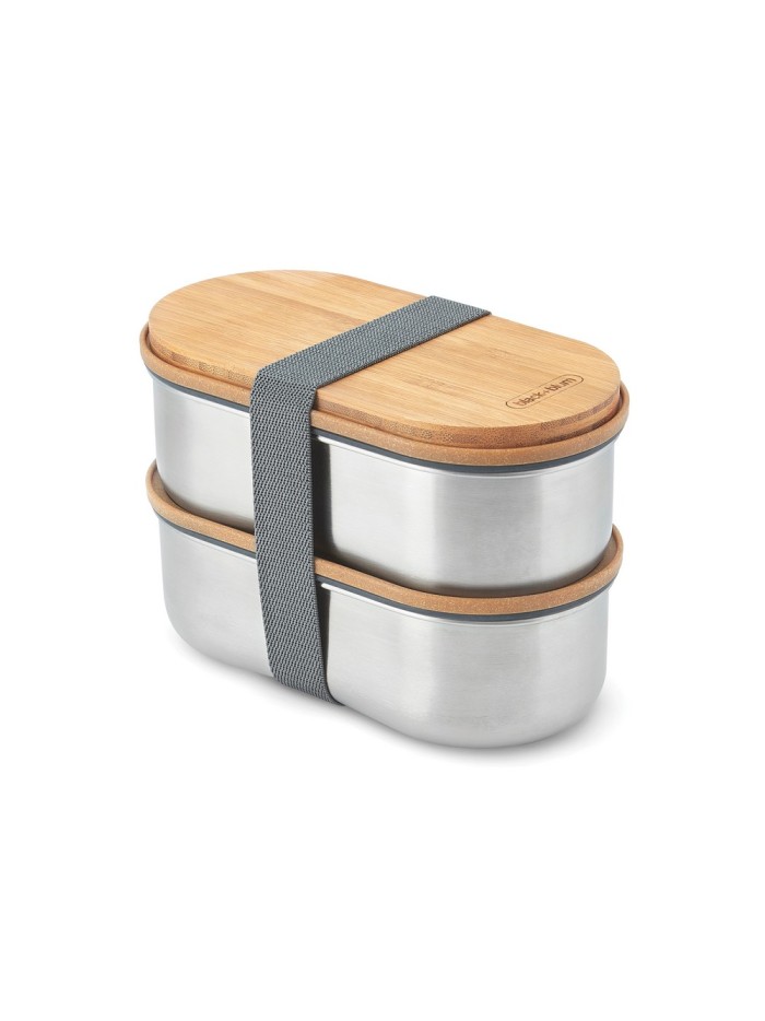 Lunchbox, pudełko śniadaniowe Black+Blum Double Bento
