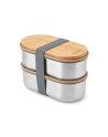 Lunchbox, pudełko śniadaniowe Black+Blum Double Bento