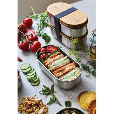 Lunchbox, pudełko śniadaniowe Black+Blum Double Bento
