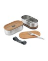 Lunchbox, pudełko śniadaniowe Black+Blum Double Bento
