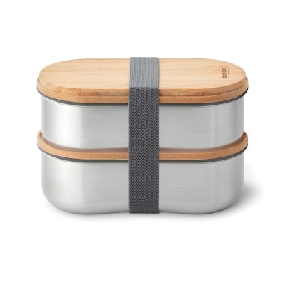 Lunchbox, pudełko śniadaniowe Black+Blum Double Bento